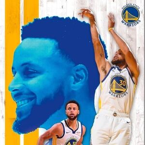 Trends International NBA Golden State Warriors Stephen Curry Poster- 22.3” x 34”